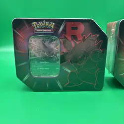 (2) Pokemon TCG Team Rocket Tin Destined Rivals Lot X2 FACTORY SEALED Brand New - Image 3