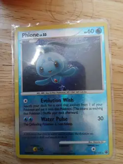 Pokemon TCG Card - Phione Majestic Dawn 12/100- HOLO - Rare - LP/NM - Image 1