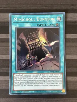 Yugioh | Mimighoul Dungeon | MP25 | Secret Rare | 1st Edition | NM - Image 1