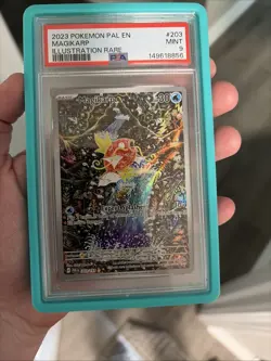 Pokemon TCG Magikarp Scarlet & Violet Paldea Evolved PSA 9 - Image 1