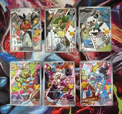 Pokemon First Partner Illustration Collection (Series 2) Lot Of (6) Cards NM - Image 1