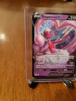 Enamorus V 082/196 Pokemon TCG Sword And Shield Lost Origin Ultra Rare NM - Image 2