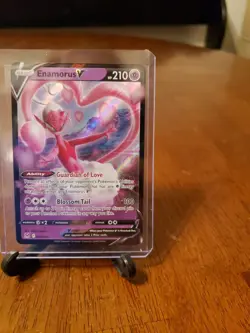 Enamorus V 082/196 Pokemon TCG Sword And Shield Lost Origin Ultra Rare NM - Image 3