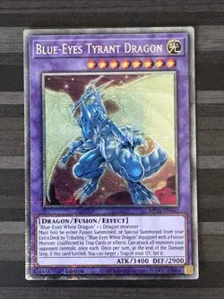 Yugioh | Blue-Eyes Tyrant Dragon | MP25 | Starlight Rare | 1st Edition | NM - Image 1