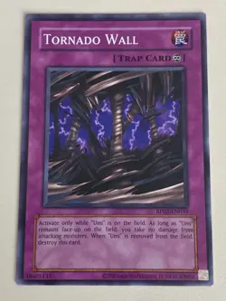 Yugioh Tornado Wall - NM - Free Holographic Card - Image 1
