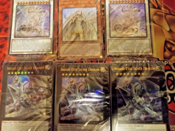 Yu-Gi-Oh! x3 Blue-Eyes White Destiny NEW/SEALED No Box with Promos - Image 1