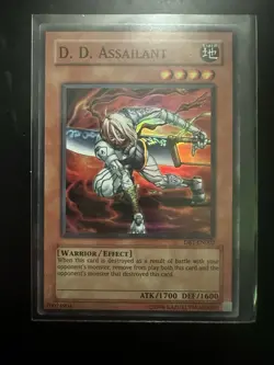 Yugioh 3x D. D. Assailant Unlimited Edition Super Rare DBT-EN002 - Image 3