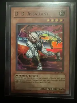 Yugioh 3x D. D. Assailant Unlimited Edition Super Rare DBT-EN002 - Image 5
