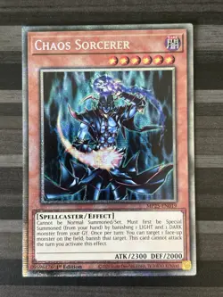 Yugioh | Chaos Sorcerer | MP25 | Starlight Rare | 1st Edition | NM - Image 1