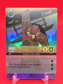 Maui Demigod (Alternate Art) 23/P1 Disney100 D100 Promo LP Disney Lorcana - Image 1