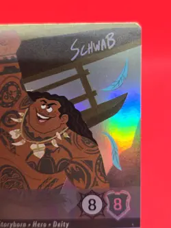 Maui Demigod (Alternate Art) 23/P1 Disney100 D100 Promo LP Disney Lorcana - Image 4