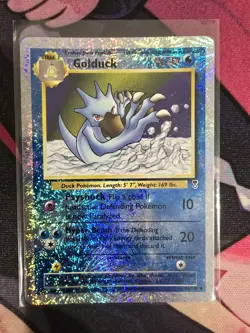 Pokemon TCG Golduck 43/110 Reverse Holo Legendary Collection 2002 NM - Image 2