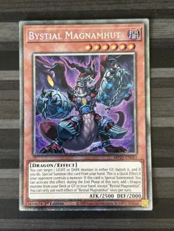Yugioh | Bystial Magnamhut | MP25 | Starlight Rare | 1st Edition | NM - Image 1