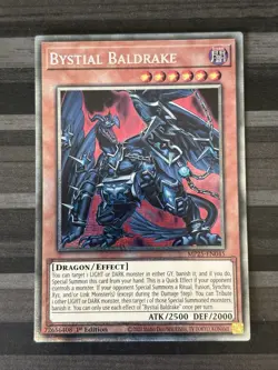 Yugioh | Bystial Baldrake | MP25 | Starlight Rare | 1st Edition | NM - Image 1