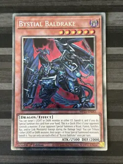 Yugioh | Bystial Baldrake | MP25 | Starlight Rare | 1st Edition | NM - Image 3