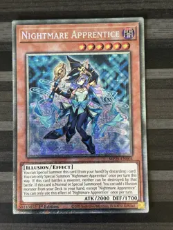 Yugioh | Nightmare Apprentice | MP25 | Starlight Rare | 1st Edition | NM - Image 3