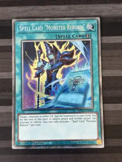 Yugioh | Spell Card "Monster Reborn" | MP25 | Starlight Rare | 1st Edition | NM - Image 1