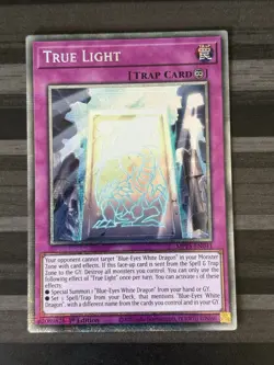 Yugioh | True Light | MP25 | Starlight Rare | 1st Edition | NM - Image 1
