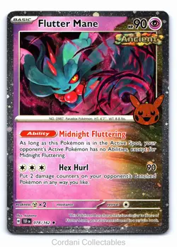 Flutter Mane 078/162 - Trick or Trade 2024 - Cosmos Holo Pokemon Card - NM - Image 1