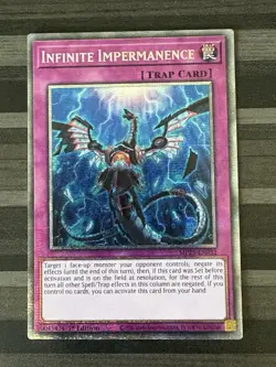 Yugioh | Infinite Impermanence | MP25 | Starlight Rare | 1st Edition | NM - Image 1