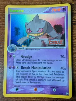 Pokemon Card Banette 4/108 Holo Rare Power Keepers Reverse Holo Stamped - Image 1
