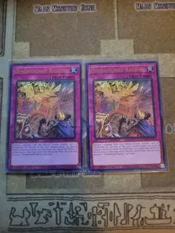 YUGIOH 2X DIMENSIONAL BARRIER RA01-EN072 ULTRA 1ST ED NM - Image 1
