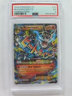 Pokemon TCG M Charizard EX 12/83 Generations Ultra Rare Holo Card - Image 1