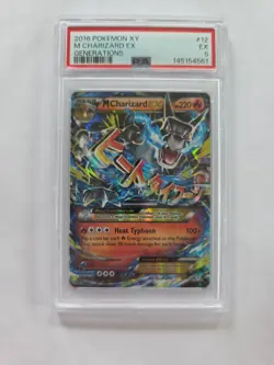 Pokemon TCG M Charizard EX 12/83 Generations Ultra Rare Holo Card - Image 5