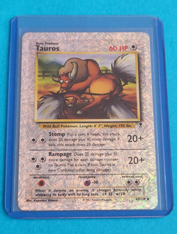 Pokemon TCG Tauros 65/110 Legendary Collection Reverse Holo English 2002 - Image 1