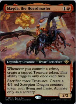 Magda, the Hoardmaster (Extended Art) 374 Buy-A-Box Promos MTG Foil LP - Image 1