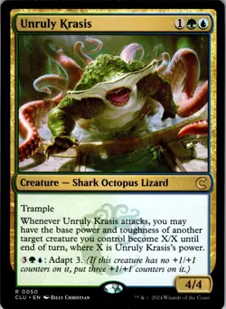 Unruly Krasis 50 Rare Ravnica: Clue Edition Magic: The Gathering Lightly Played - Image 1