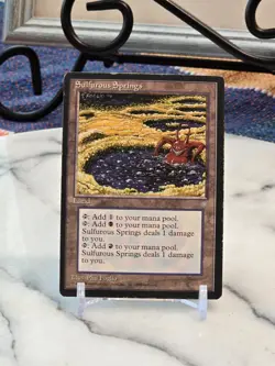 MTG Sulfurous Springs Ice Age Regular HP - Image 1
