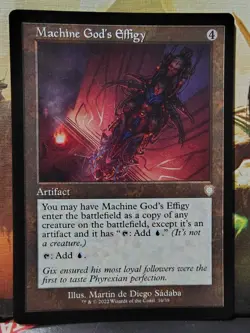 Machine God's Effigy - Retro Frame - MTG Commander: The Brothers' War - LP - Image 1