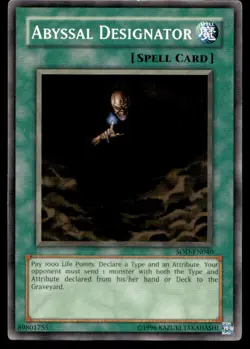 Abyssal Designator Soul of the Duelist SOD-EN040 MP YuGiOh TCG | Buy 10 Get 10 F - Image 1
