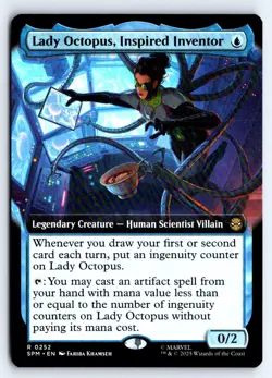 Lady Octopus, Inspired Inventor (Extended Art) 252 Marvel's Spider-Man Magic NM - Image 1