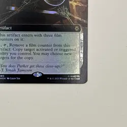 MTG Peter Parker's Camera (Extended Art) Marvel's Spider-Man Foil (0280) NM - Image 5