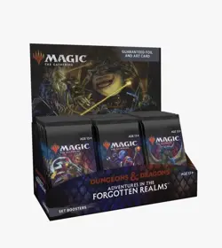 Magic: The Gathering MTG D&D Adventures In The Forgotten Realms Set Booster Box 630509982875 - Image 1