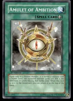 Amulet of Ambition Tactical Evolution TAEV-EN061 MP YuGiOh TCG | Buy 10 Get 10 F - Image 1