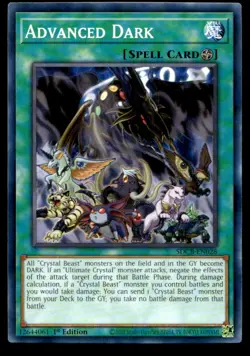 Advanced Dark Structure Deck: Legend of the Crystal Beasts SDCB-EN028 MP YuGiOh - Image 1