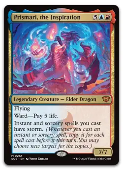 Prismari, the Inspiration #212 (NM) Secrets of Strixhaven SOS Magic MTG - Image 1