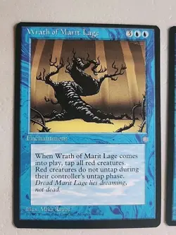 Wrath of Marit Lage Ice Age Regular NM Near Mint MTG - Image 2