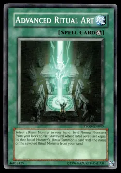 Advanced Ritual Art Strike of Neos STON-EN045 MP YuGiOh TCG | Buy 10 Get 10 Free - Image 1