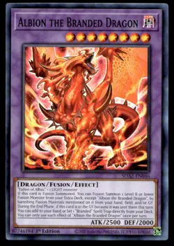 Albion the Branded Dragon Structure Deck: Albaz Strike SDAZ-EN046 MP YuGiOh TCG - Image 1