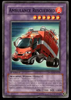 Ambulance Rescueroid Power of the Duelist POTD-EN035 MP YuGiOh TCG | Buy 10 Get - Image 1