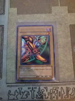 YUGIOH LEFT LEG OF THE FORBIDDEN ONE LOB-121 ULTRA UNLIMITED ED MP 1996 - Image 1