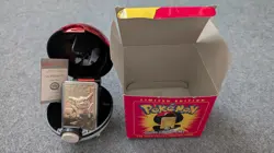 1999 Pokemon Burger King 23K Gold Plated Trading Card w/ Box Pokeball Set of 5 - Image 5