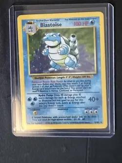 Vintage Pokemon Card Lot Blastoise Holo Poliwrath Holo 2 Pikachu Base Set WOTC - Image 2