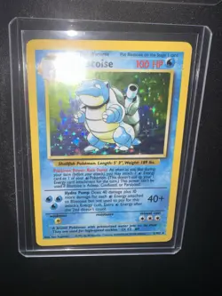 Vintage Pokemon Card Lot Blastoise Holo Poliwrath Holo 2 Pikachu Base Set WOTC - Image 5
