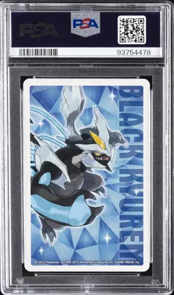 2012 POKEMON BLACK 2 PLAYING CARDS 6 OF DIAMONDS EEVEE PSA 9 - Image 2