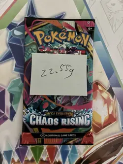 VERY HEAVY!🔥 22.55g Pokemon TCG Cards Chaos Rising Booster Pack Factory Sealed✅ - Image 2